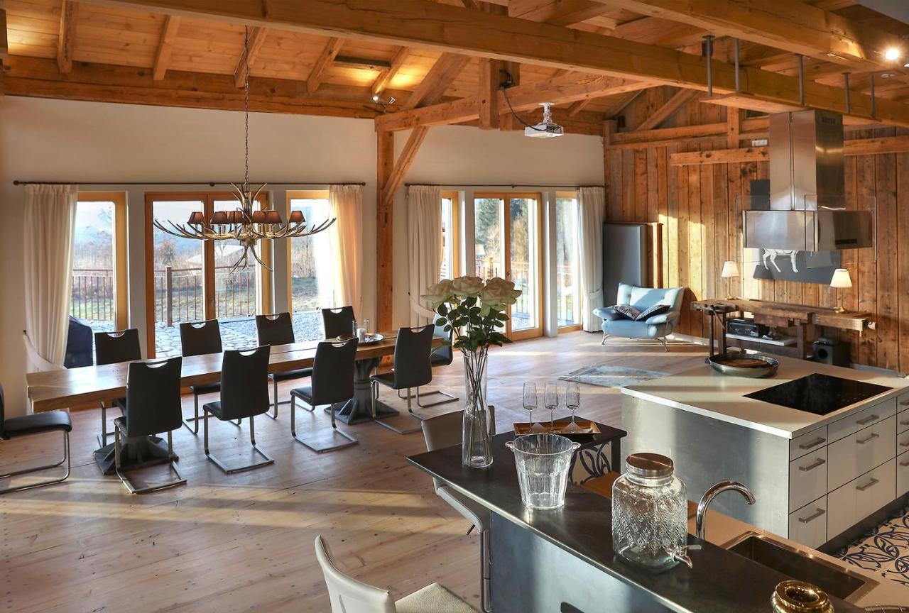 Private Luxury Chalet Siegsdorf Buitenkant foto