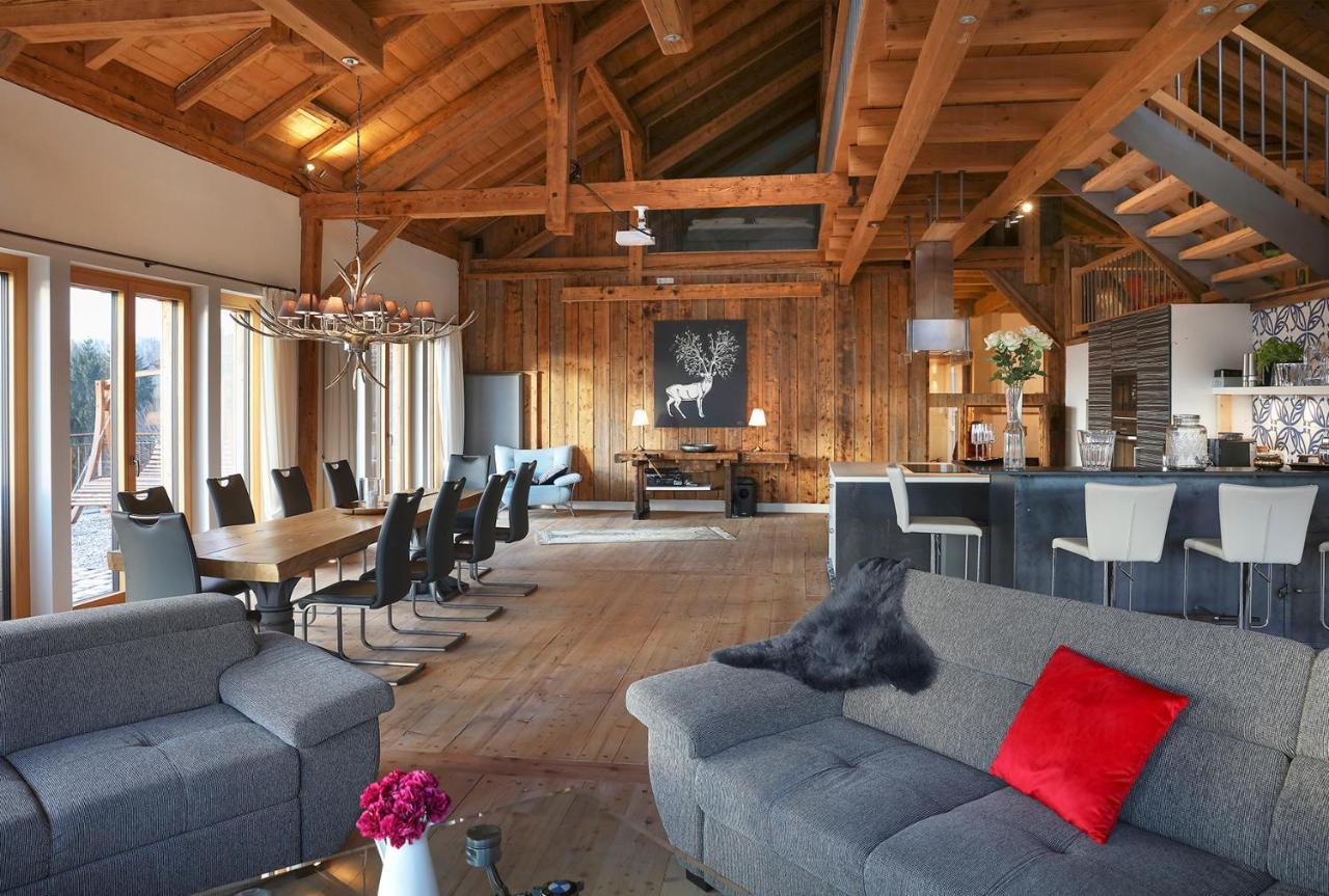 Private Luxury Chalet Siegsdorf Buitenkant foto