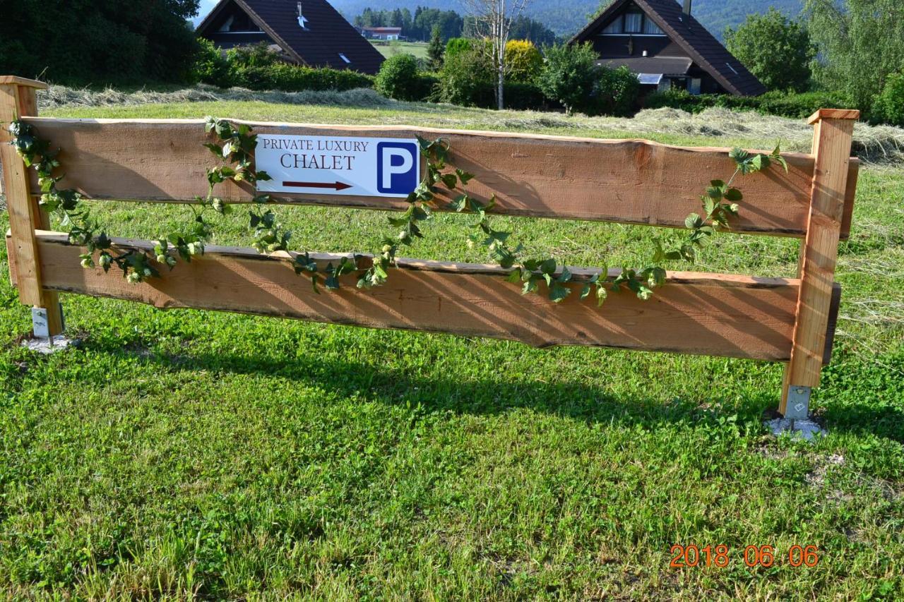 Private Luxury Chalet Siegsdorf Buitenkant foto