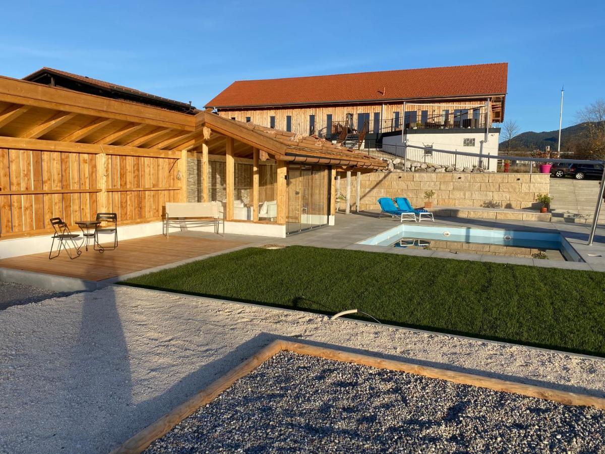 Private Luxury Chalet Siegsdorf Buitenkant foto